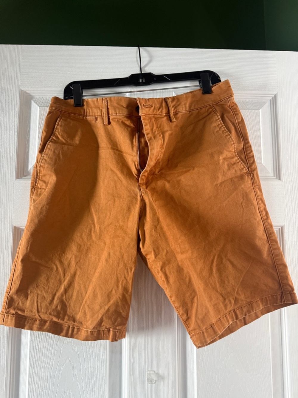 Gap Men's Essential Khaki Casual Orange 10” Shorts